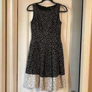 Adorable polka dot dress.